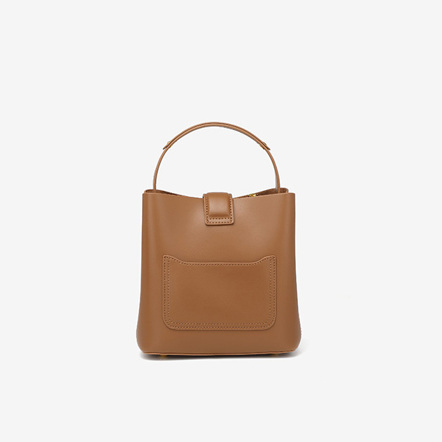 DEEPKEE original nubuck handmade full-grain genuine leather cowhide bag 真皮水桶包 手提單肩斜挎包女 1916 號