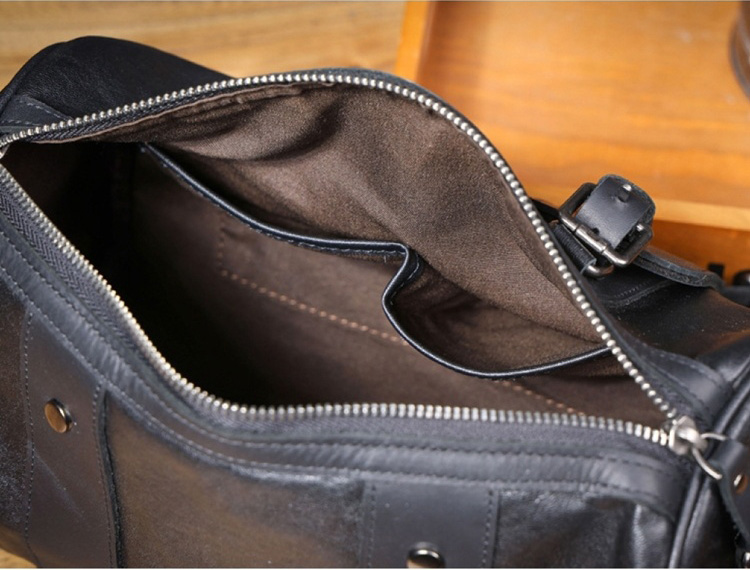 香港狄記皮具 狄記 原創真皮手工 ins郵差包 ins風格包包 頭層牛皮包包 皮革 原創手工真皮 皮件 頭層牛皮肩背圓筒包男包【LB1197】喜番屋