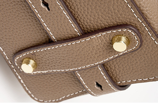 DEEPKEE original nubuck handmade full-grain genuine leather cowhide bag 真皮斜挎單肩包高級感時尚腋下包 2106 號