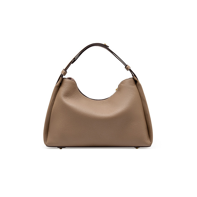 DEEPKEE original nubuck handmade full-grain genuine leather cowhide bag 真皮斜挎單肩包高級感時尚腋下包 2106 號