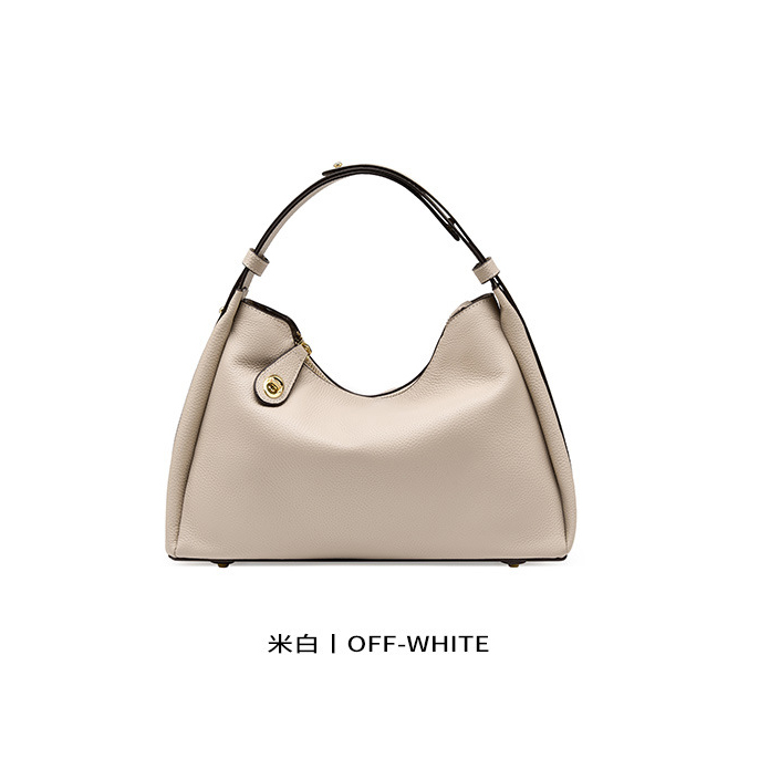 DEEPKEE original nubuck handmade full-grain genuine leather cowhide bag 真皮斜挎單肩包高級感時尚腋下包 2106 號