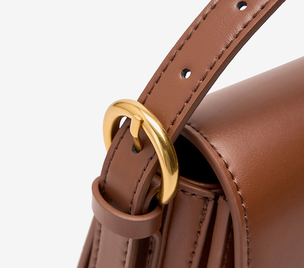 DEEPKEE original nubuck handmade full-grain genuine leather cowhide bag 高級感小眾設計腋下包真皮女包 2126 號