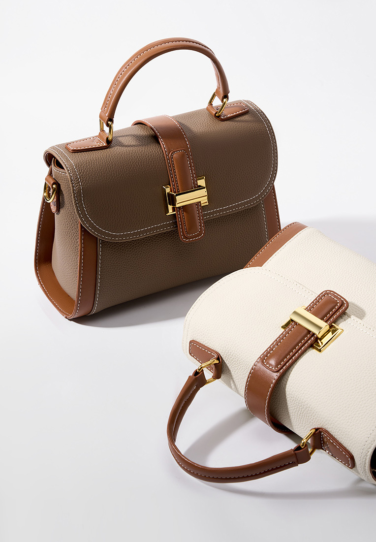 DEEPKEE original nubuck handmade full-grain genuine leather cowhide bag 頭層牛皮包高級質感時尚手提包斜挎包 2189 號