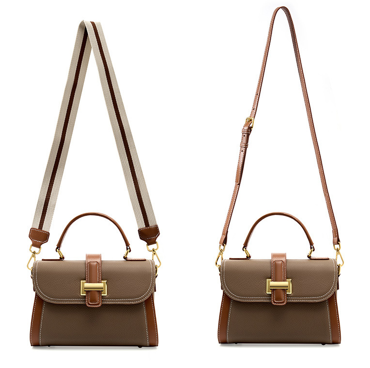 DEEPKEE original nubuck handmade full-grain genuine leather cowhide bag 頭層牛皮包高級質感時尚手提包斜挎包 2189 號