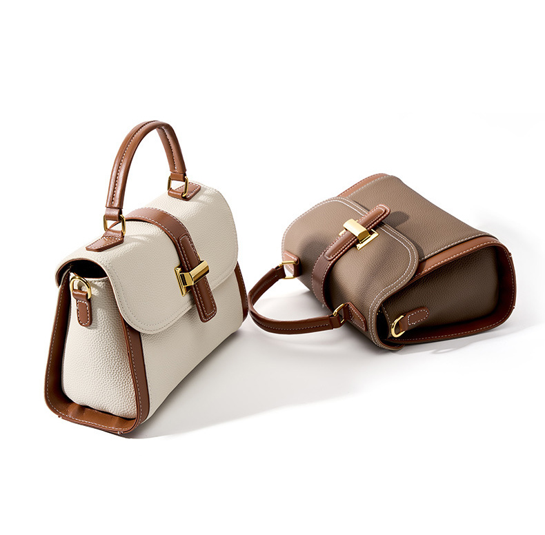 DEEPKEE original nubuck handmade full-grain genuine leather cowhide bag 頭層牛皮包高級質感時尚手提包斜挎包 2189 號