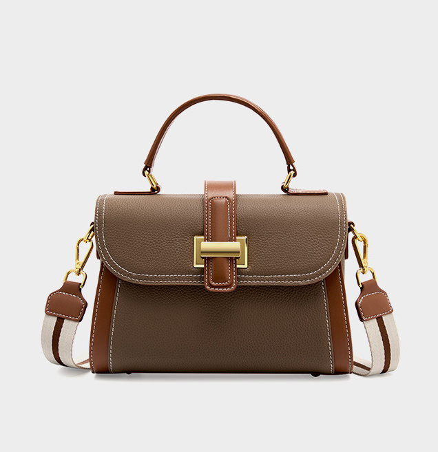 DEEPKEE original nubuck handmade full-grain genuine leather cowhide bag 頭層牛皮包高級質感時尚手提包斜挎包 2189 號