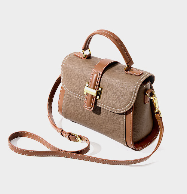 DEEPKEE original nubuck handmade full-grain genuine leather cowhide bag 頭層牛皮包高級質感時尚手提包斜挎包 2189 號