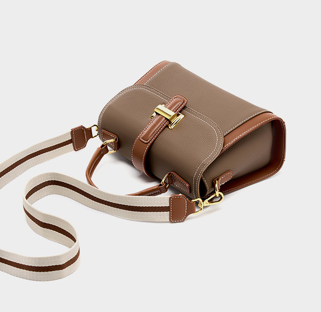 DEEPKEE original nubuck handmade full-grain genuine leather cowhide bag 頭層牛皮包高級質感時尚手提包斜挎包 2189 號