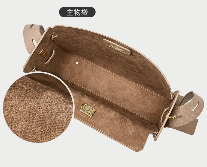 DEEPKEE original nubuck handmade full-grain genuine leather cowhide bag 小眾輕奢女包 高級感托特包 2236 號