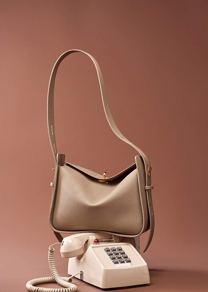 DEEPKEE original nubuck handmade full-grain genuine leather cowhide bag 小眾輕奢女包 高級感托特包 2236 號