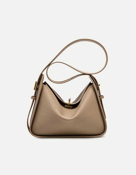 DEEPKEE original nubuck handmade full-grain genuine leather cowhide bag 小眾輕奢女包 高級感托特包 2236 號