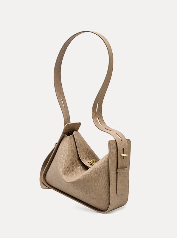 DEEPKEE original nubuck handmade full-grain genuine leather cowhide bag 小眾輕奢女包 高級感托特包 2236 號