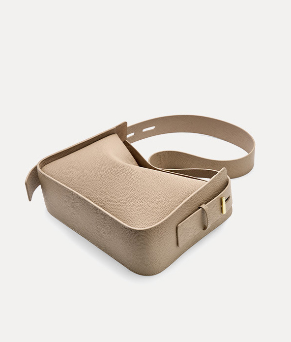 DEEPKEE original nubuck handmade full-grain genuine leather cowhide bag 小眾輕奢女包 高級感托特包 2236 號