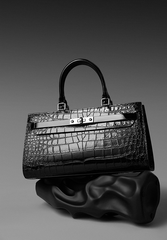 DEEPKEE original nubuck handmade full-grain genuine leather cowhide bag 凱麗包鱷魚紋牛皮百搭女包 手提單肩斜挎大容量包 2299 號