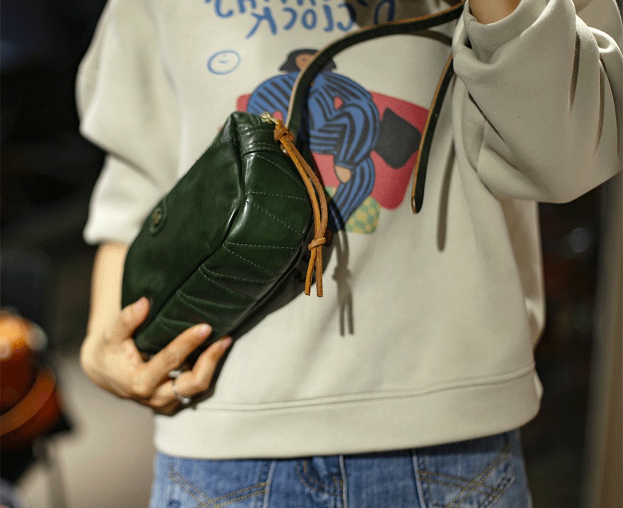 香港狄記皮具 狄記 原創真皮手工 ins郵差包 ins風格包包 頭層牛皮包包 皮革 原創手工真皮 皮件 DEEPKEE 復古真皮手工包