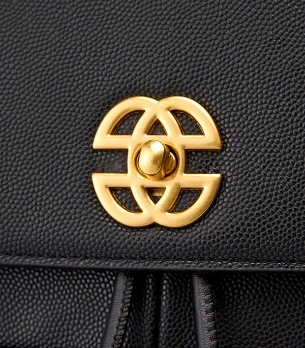 DEEPKEE original nubuck handmade full-grain genuine leather cowhide bag 小香風鍊條雙肩包 出遊旅行小背包 2361 號