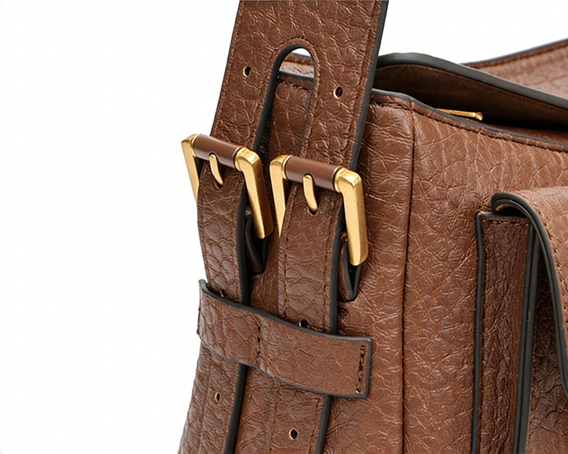 香港狄記皮具 狄記 原創真皮手工 ins郵差包 ins風格包包 頭層牛皮包包 皮革 原創手工真皮 皮件 DEEPKEE 復古真皮手工包