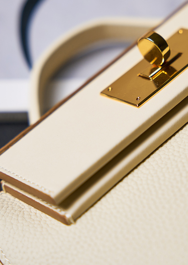 DEEPKEE original nubuck handmade full-grain genuine leather cowhide bag 頭層牛皮餃子包手提單肩斜挎背包 2519 號