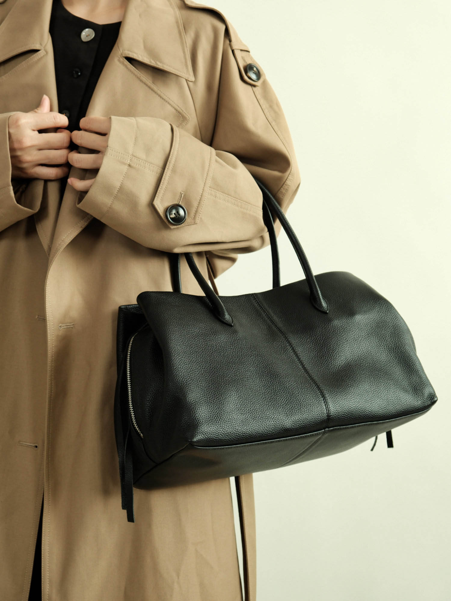 DEEPKEE 簡約風磨砂皮托特包 25729 號