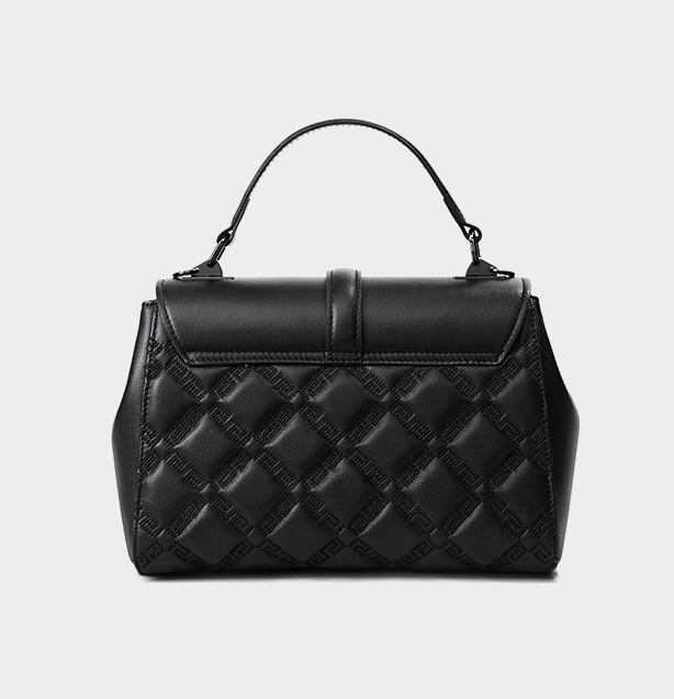 DEEPKEE original nubuck handmade full-grain genuine leather cowhide bag 真皮菱格真皮鏈條小包 2578 號