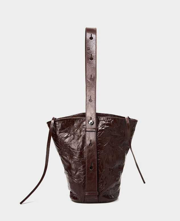 DEEPKEE original nubuck handmade full-grain genuine leather cowhide bag 真皮女包手抓紋單肩包 2580 號