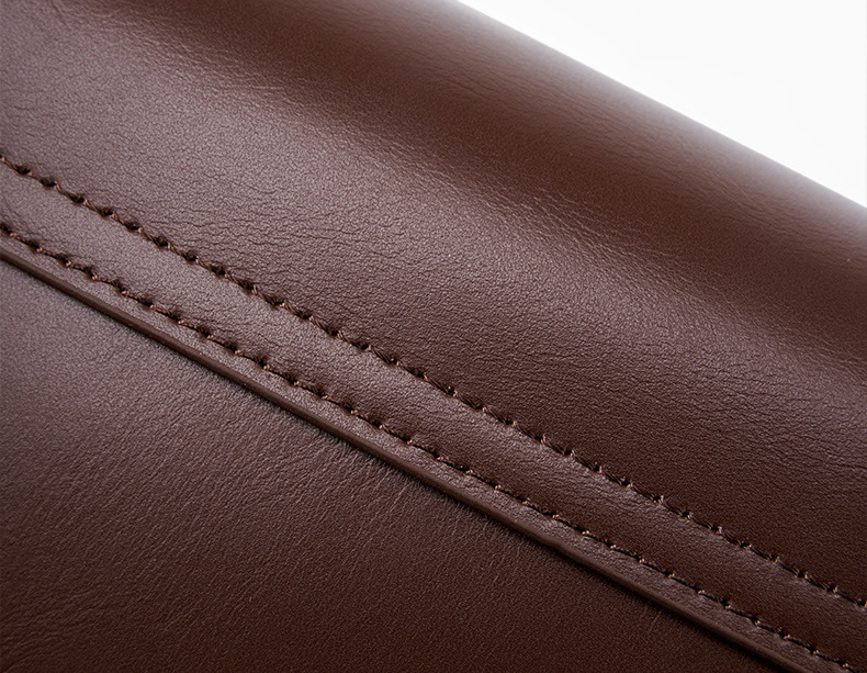 DEEPKEE original nubuck handmade full-grain genuine leather cowhide bag 真皮單肩豆腐包小方包 2621 號