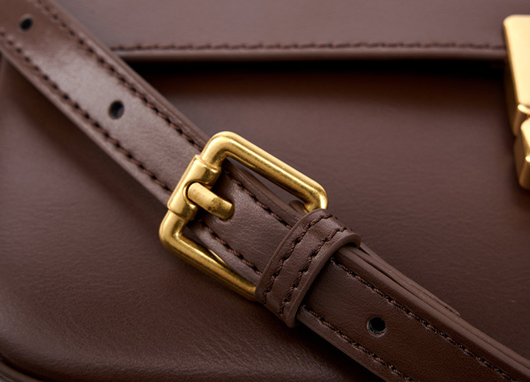 DEEPKEE original nubuck handmade full-grain genuine leather cowhide bag 真皮單肩豆腐包小方包 2621 號