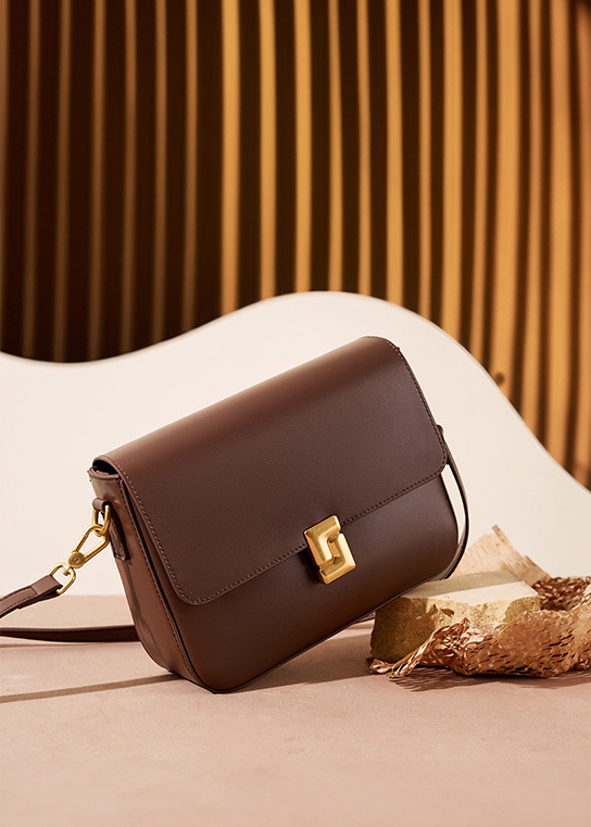 DEEPKEE original nubuck handmade full-grain genuine leather cowhide bag 真皮單肩豆腐包小方包 2621 號