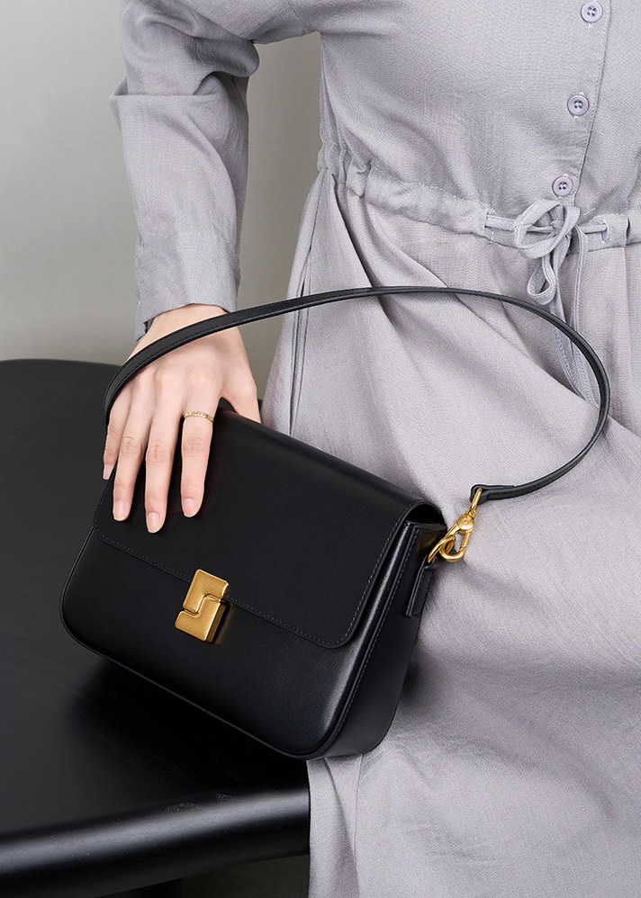 DEEPKEE original nubuck handmade full-grain genuine leather cowhide bag 真皮單肩豆腐包小方包 2621 號