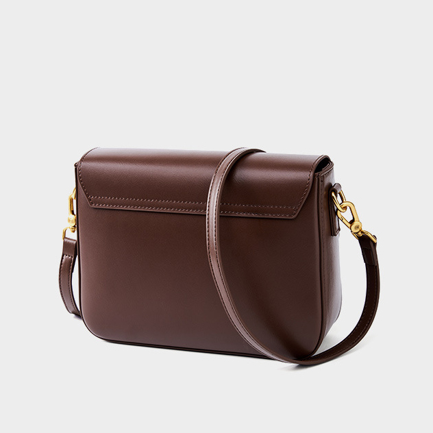 DEEPKEE original nubuck handmade full-grain genuine leather cowhide bag 真皮單肩豆腐包小方包 2621 號