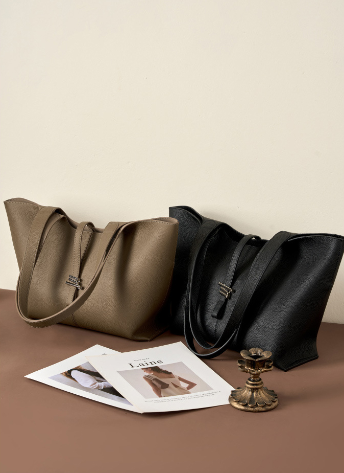 DEEPKEE original nubuck handmade full-grain genuine leather cowhide bag 頭層牛皮風鈴托特包手提單肩真皮女包 2661 號