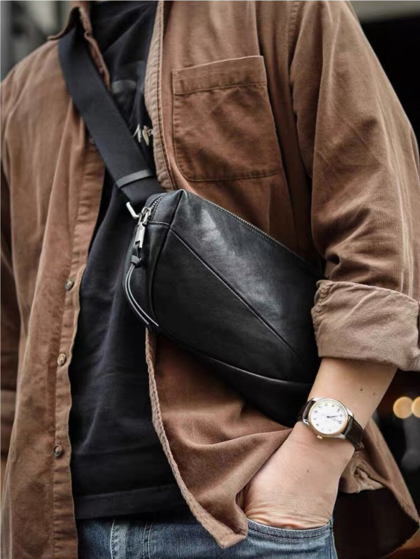 香港狄記皮具 狄記 原創真皮手工 ins郵差包 ins風格包包 頭層牛皮包包 皮革 原創手工真皮 皮件 DEEPKEE 復古真皮手工包