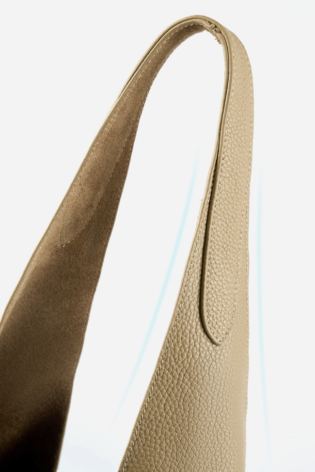 DEEPKEE original nubuck handmade full-grain genuine leather cowhide bag 頭層皮托特包高級感腋下单肩真皮包 2801 號