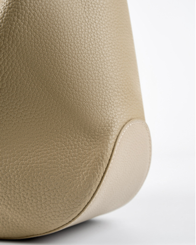 DEEPKEE original nubuck handmade full-grain genuine leather cowhide bag 頭層皮托特包高級感腋下单肩真皮包 2801 號