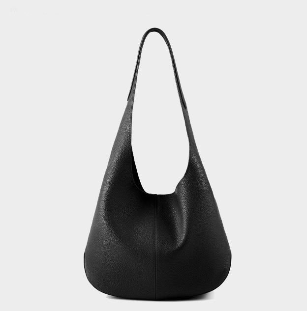 DEEPKEE original nubuck handmade full-grain genuine leather cowhide bag 頭層皮托特包高級感腋下单肩真皮包 2801 號