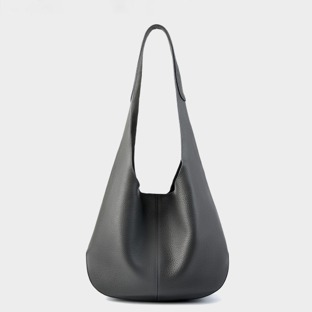 DEEPKEE original nubuck handmade full-grain genuine leather cowhide bag 頭層皮托特包高級感腋下单肩真皮包 2801 號