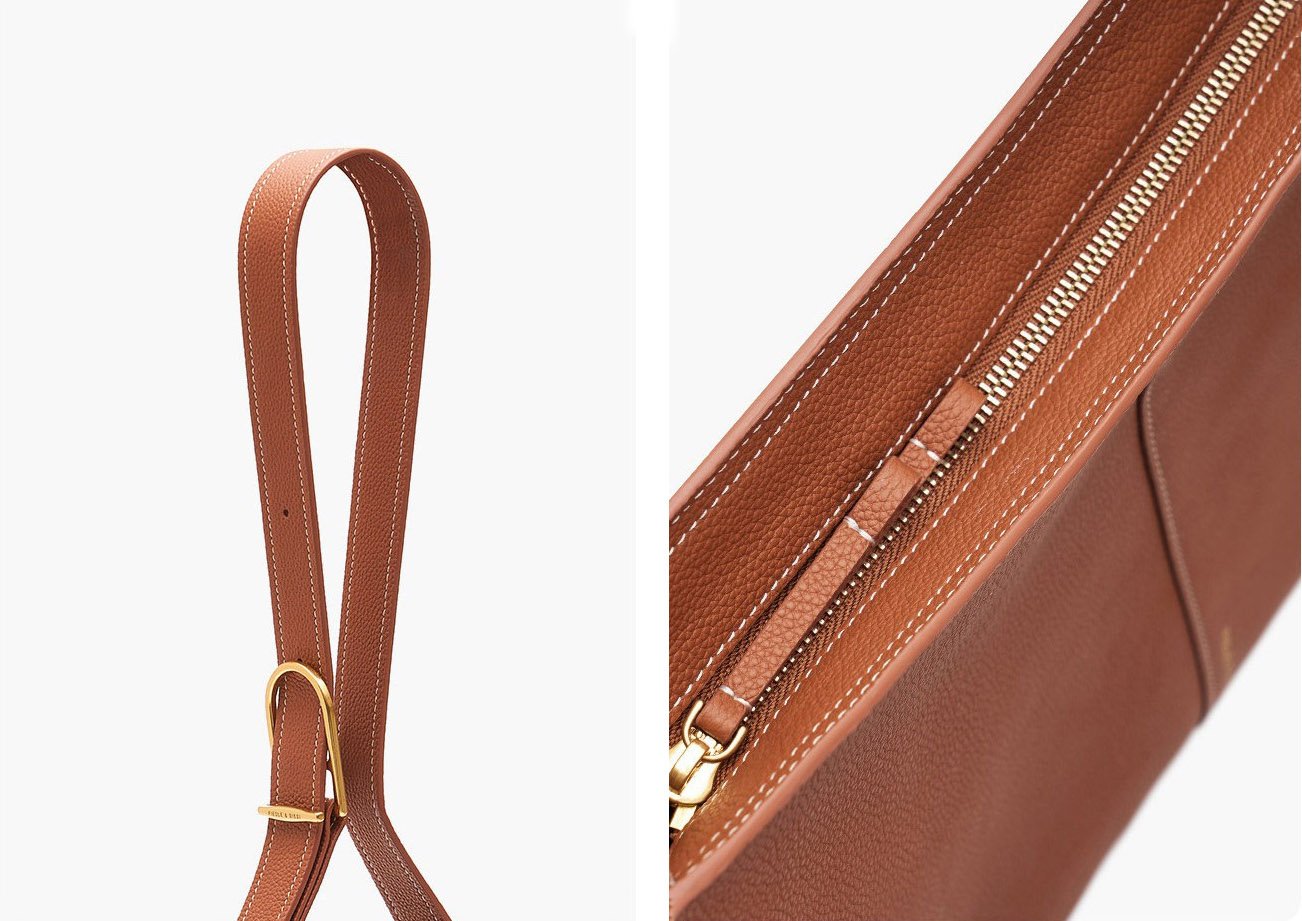 香港狄記皮具 狄記 原創真皮手工 ins郵差包 ins風格包包 頭層牛皮包包 皮革 原創手工真皮 皮件 DEEPKEE 復古真皮手工包