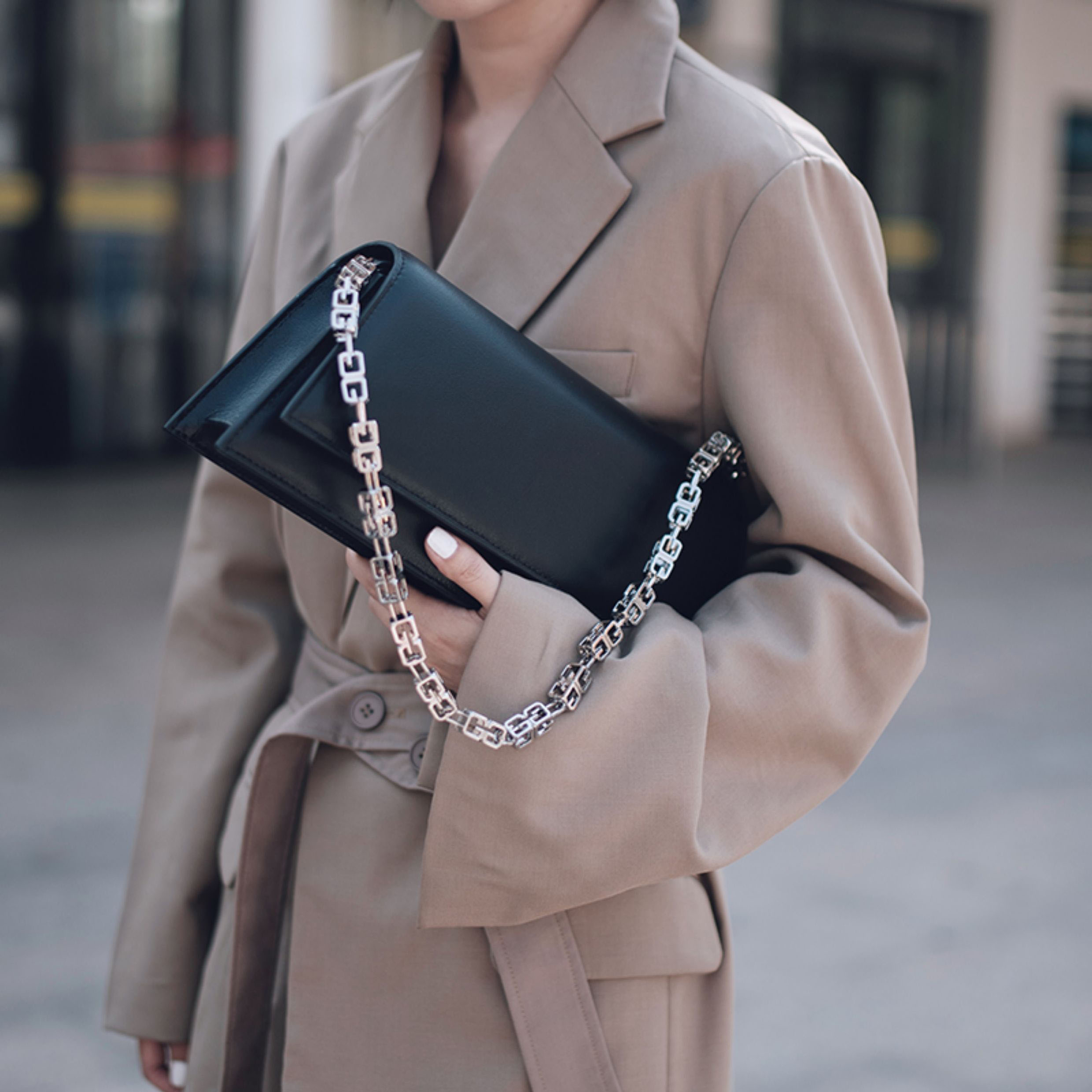 DEEPKEE-高級質感鏈條包 283號