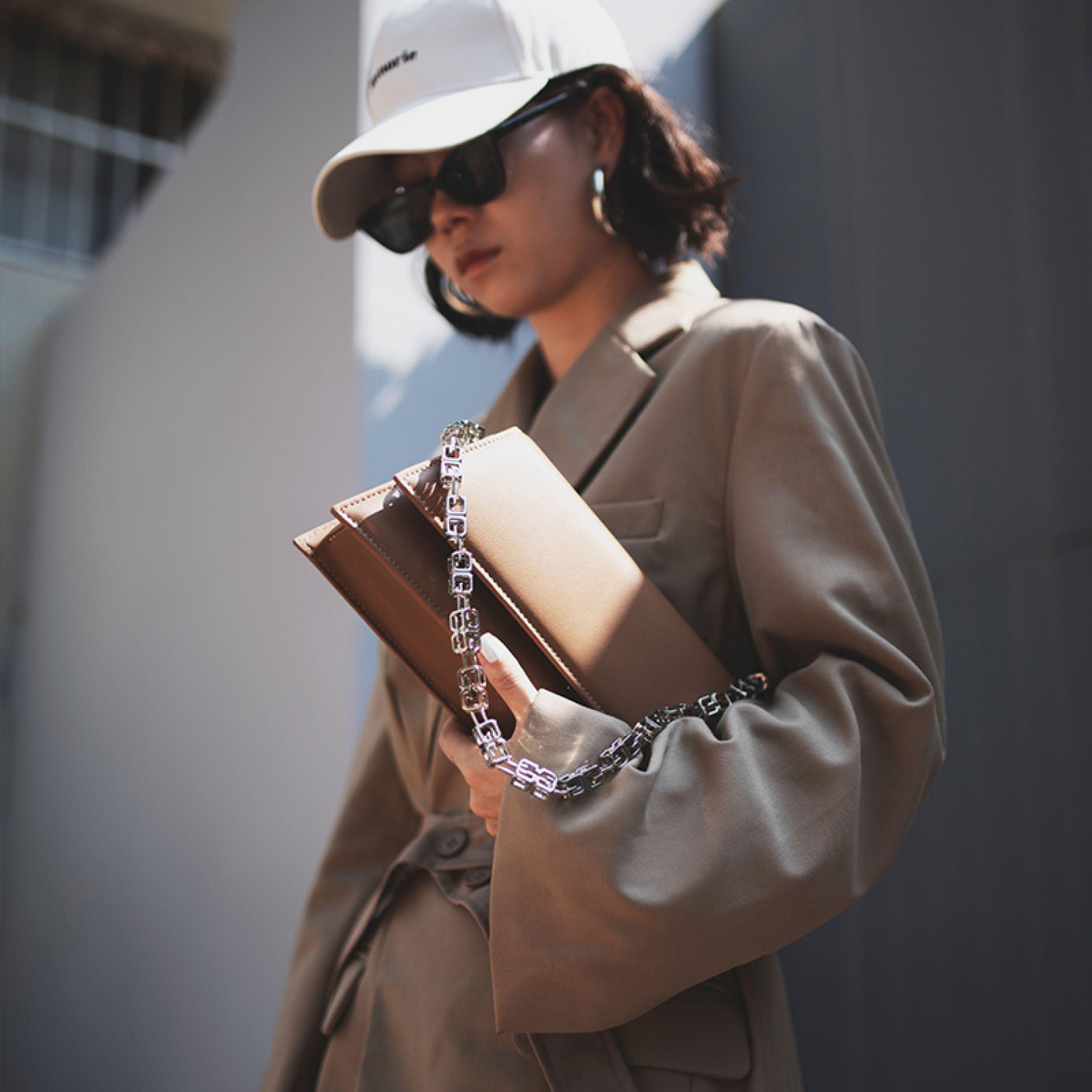 DEEPKEE-高級質感鏈條包 283號