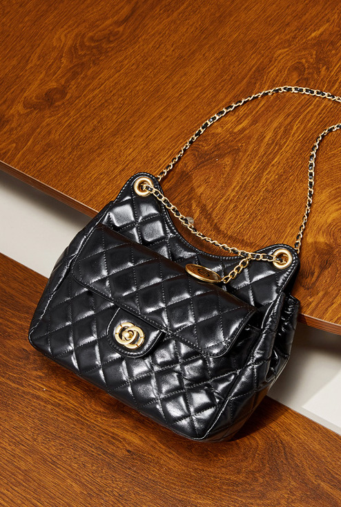 DEEPKEE original nubuck handmade full-grain genuine leather cowhide bag 頭層牛皮小香風時尚百搭單肩斜挎女包 2856 號