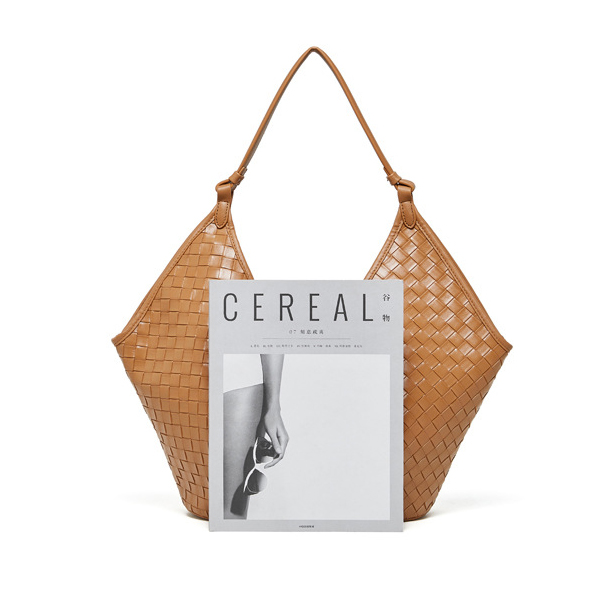 DEEPKEE original nubuck handmade full-grain genuine leather cowhide bag 新款 bags 時尚洋氣牛皮編織紋女包 2858 號