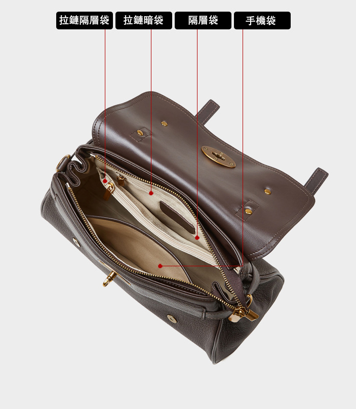 DEEPKEE original nubuck handmade full-grain genuine leather cowhide bag 真皮郵差包牛皮手提單肩斜挎包 2866 號