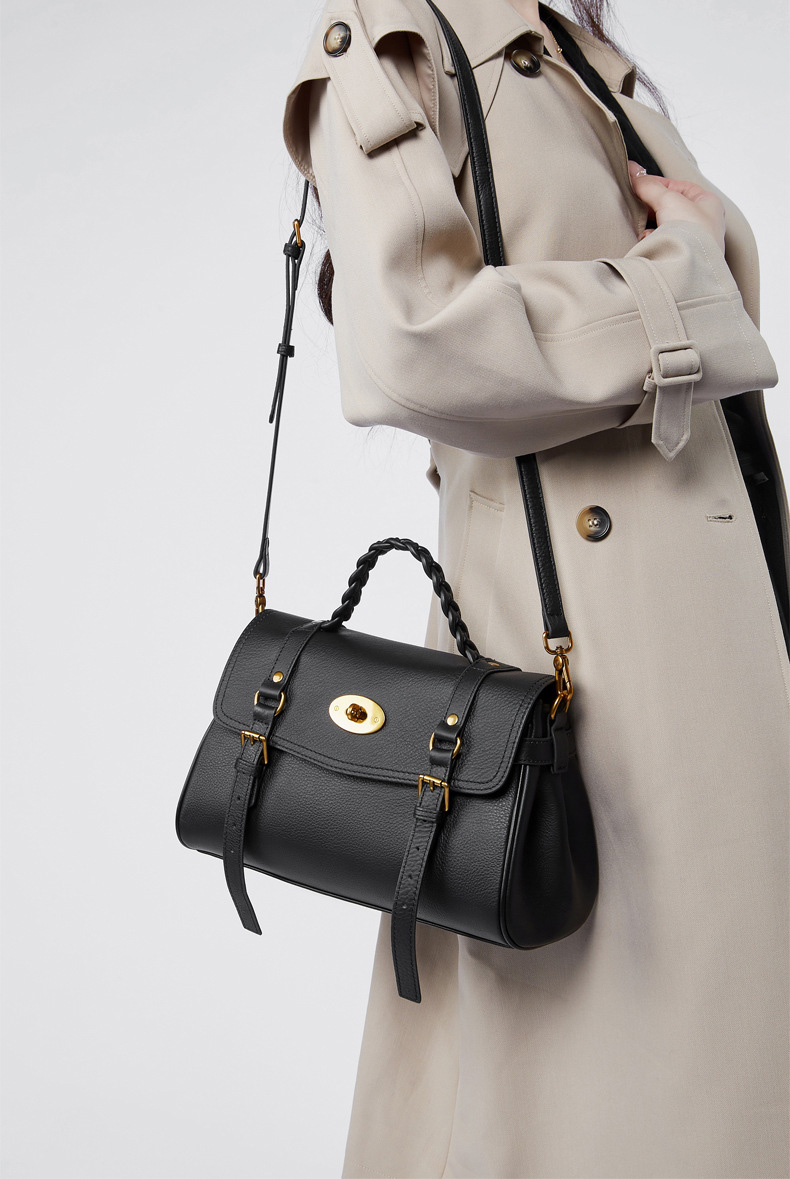 DEEPKEE original nubuck handmade full-grain genuine leather cowhide bag 真皮郵差包牛皮手提單肩斜挎包 2866 號