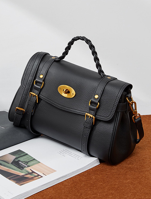 DEEPKEE original nubuck handmade full-grain genuine leather cowhide bag 真皮郵差包牛皮手提單肩斜挎包 2866 號