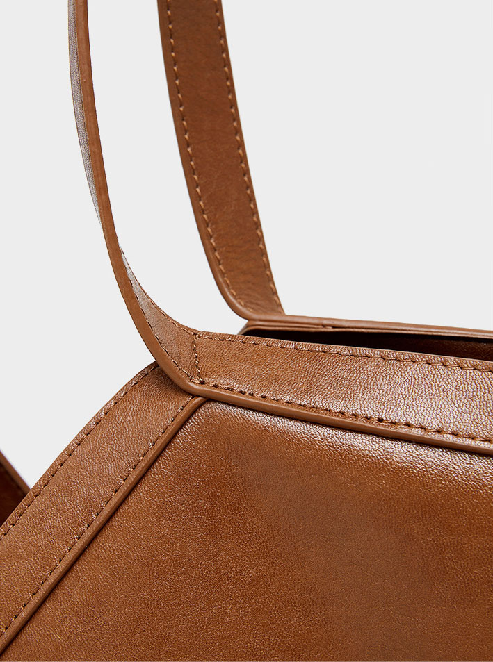 DEEPKEE original nubuck handmade full-grain genuine leather cowhide bag Y 字真皮托特包大容量手提女包 2870 號