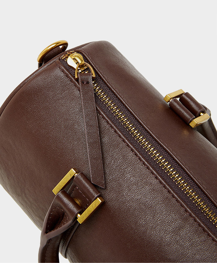 DEEPKEE original nubuck handmade full-grain genuine leather cowhide bag 真皮美拉德復古手提斜挎包 2893 號