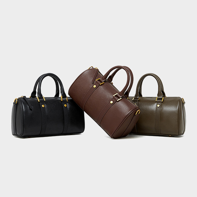 DEEPKEE original nubuck handmade full-grain genuine leather cowhide bag 真皮美拉德復古手提斜挎包 2893 號