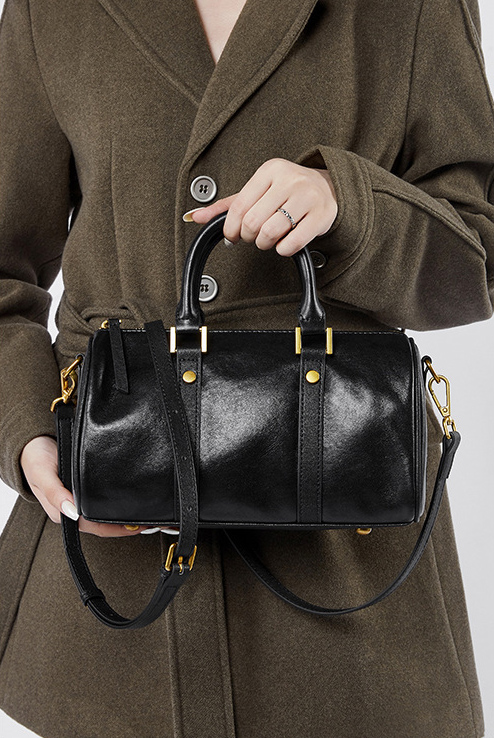 DEEPKEE original nubuck handmade full-grain genuine leather cowhide bag 真皮美拉德復古手提斜挎包 2893 號