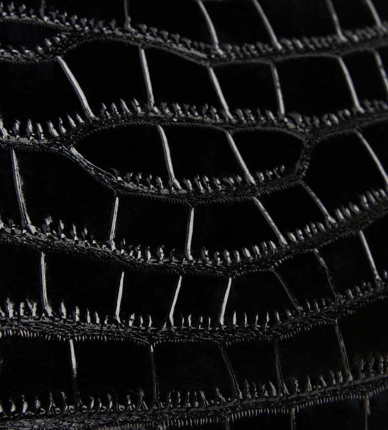 DEEPKEE original nubuck handmade full-grain genuine leather cowhide bag 鱷魚紋鎖扣小方包真皮手提斜挎包 2897 號