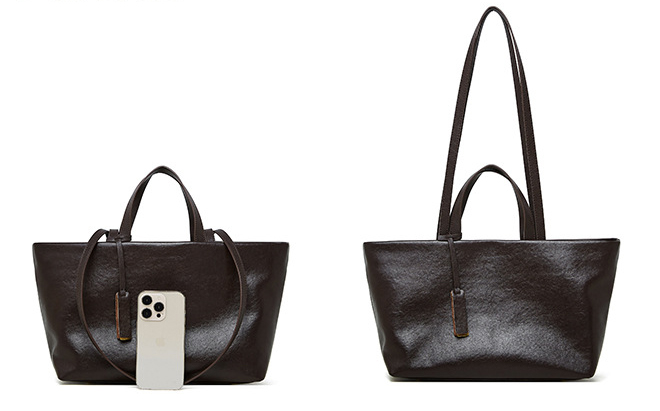 DEEPKEE original nubuck handmade full-grain genuine leather cowhide bag 牛革トートバッグ 小眾斜挎款 復古軟皮 2907 號